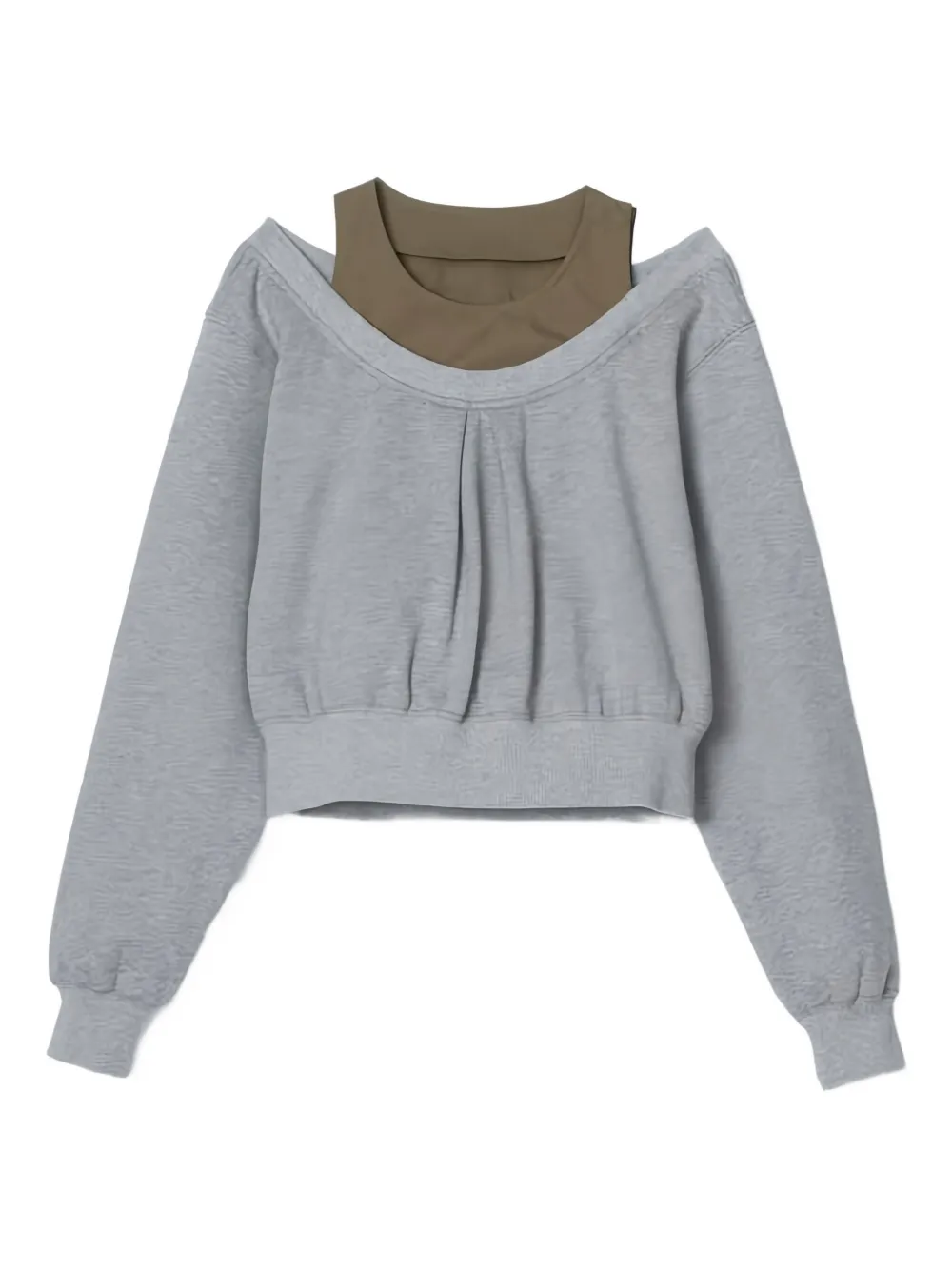 3.1 Phillip Lim sudadera con aberturas | gris | Image 1
