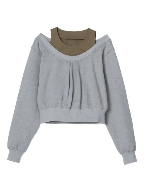 3.1 Phillip Lim cut-out long-sleeve sweatshirt