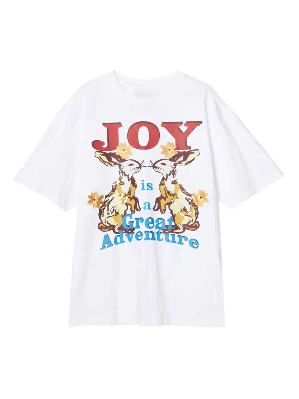 3.1 Phillip Lim T-shirt con ricamo - Bianco