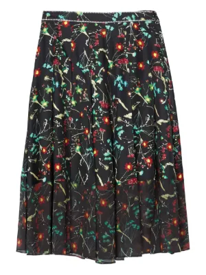 【極美品】3.1 Phillip Lim フローラルスカート 花柄 フラワー 4 3.1フィリップリム フローラル花柄プリーツ スカート S黒 - メルカリ
