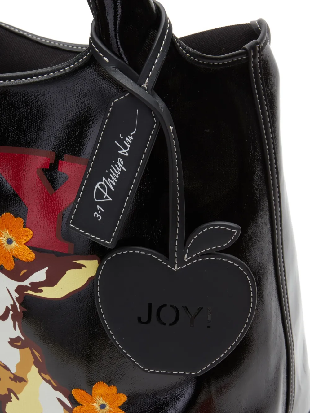 3.1 Phillip Lim Joy Is A Great Adventure Tote Bag In Black