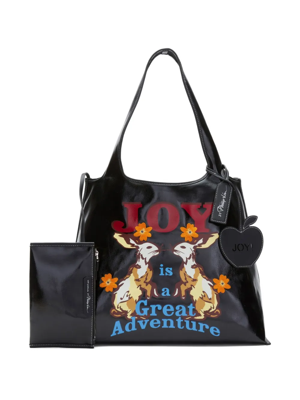 3.1 Phillip Lim Joy Is A Great Adventure Tote Bag In Black
