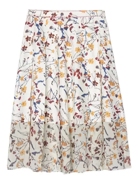 3.1 Phillip Lim Bliss floral-print pleated skirt