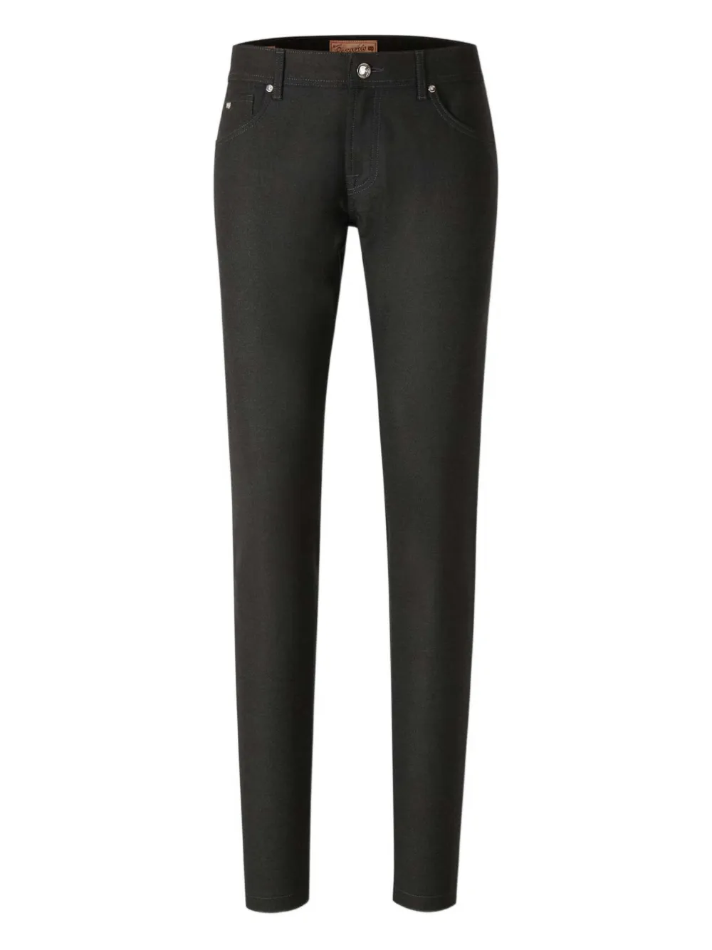 Marco Pescarolo Straight Dress Trousers In Black