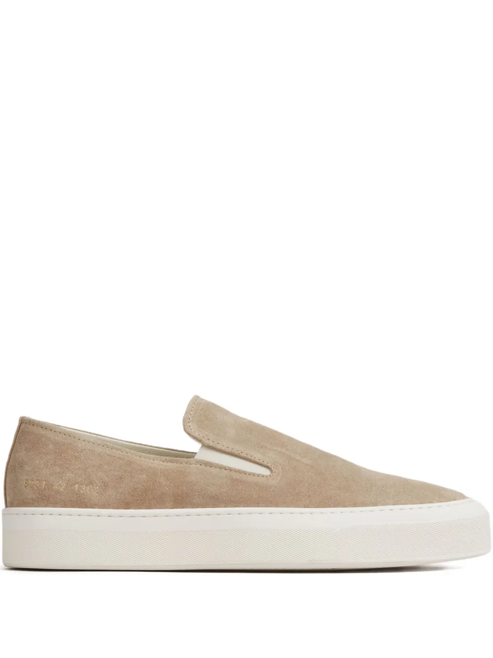 Common Projects suede slip-on Beige