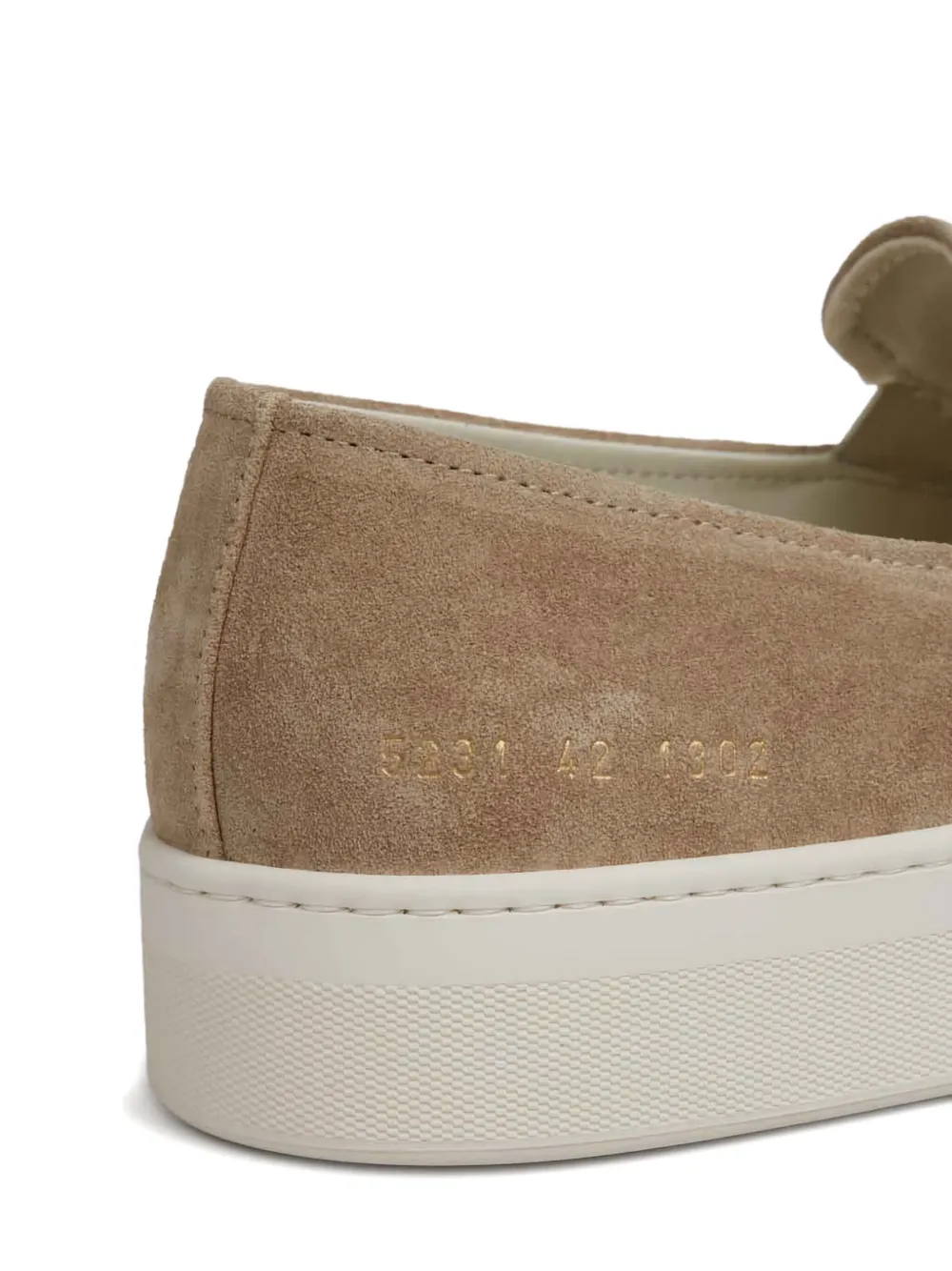 Common Projects suede slip-on Neutrals