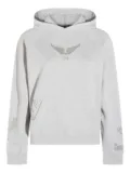 Zadig&Voltaire crystal-embellished hoodie - Grey