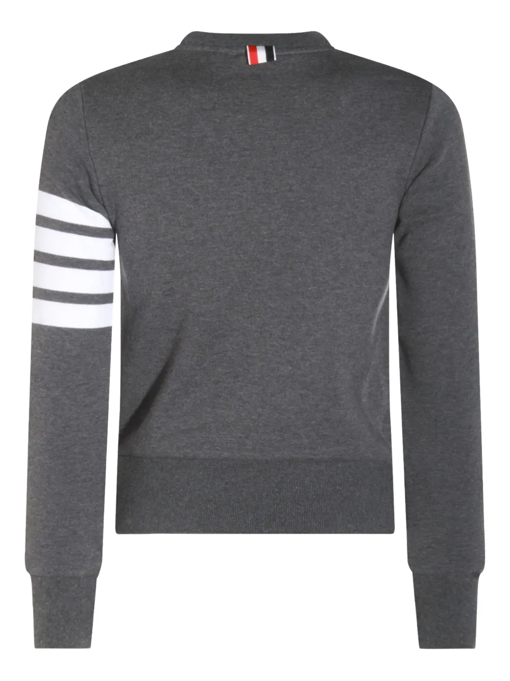 Thom Browne stripe-detail sweater Grijs