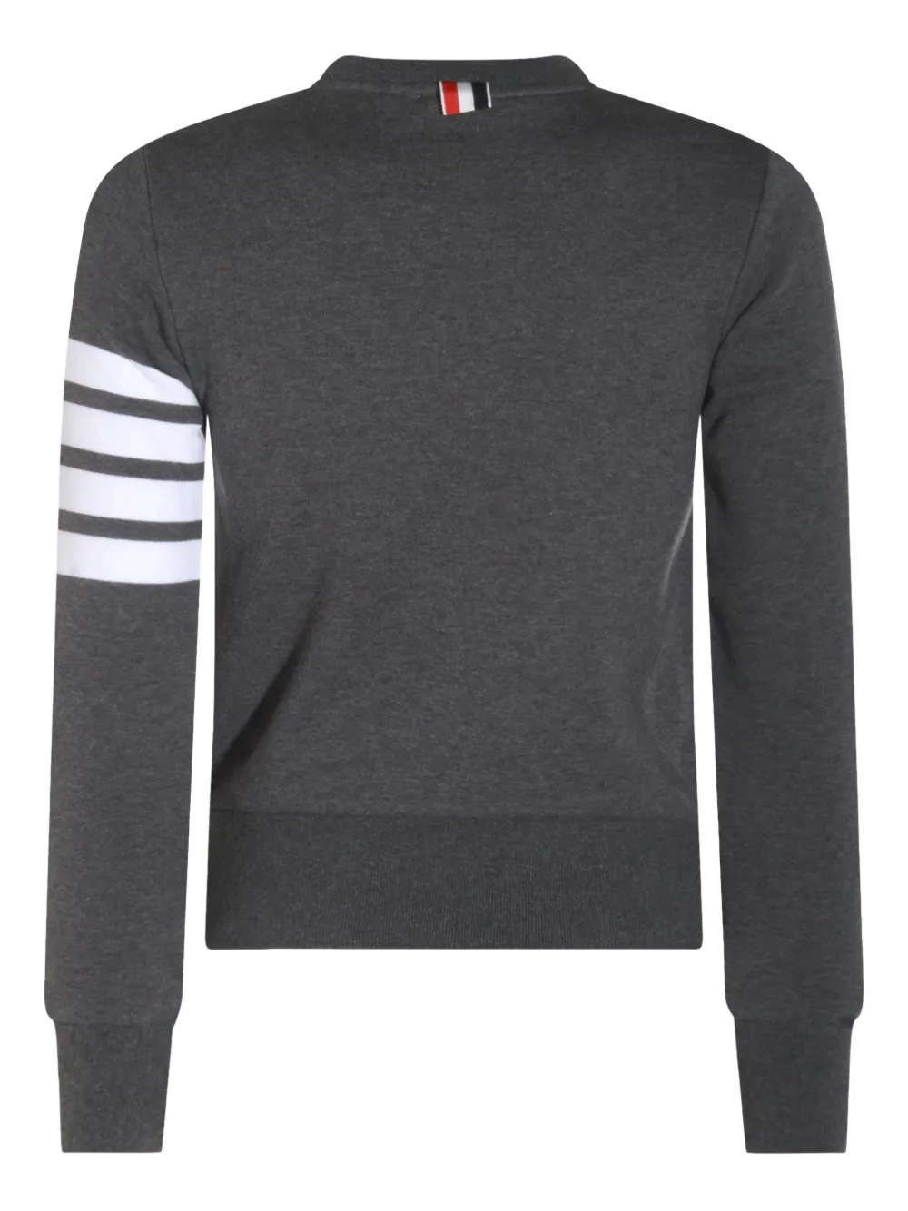 Thom Browne stripe-detail sweater Grijs