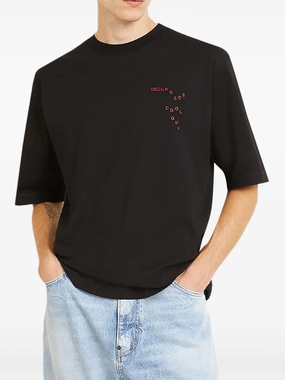 DSQUARED2 camiseta con cuello redondo | Playeras | Image 2