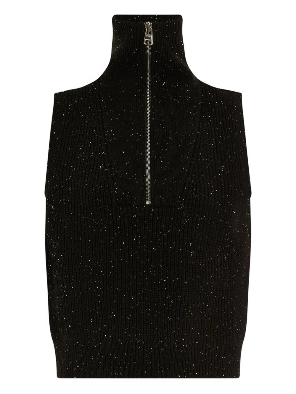 Varley chaleco con media cremallera | negro | Image 1