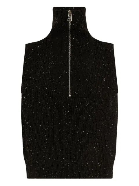 Varley half-zip high-neck vest