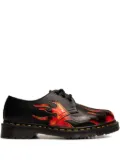 Dr. Martens flame-print derby shoes - Black