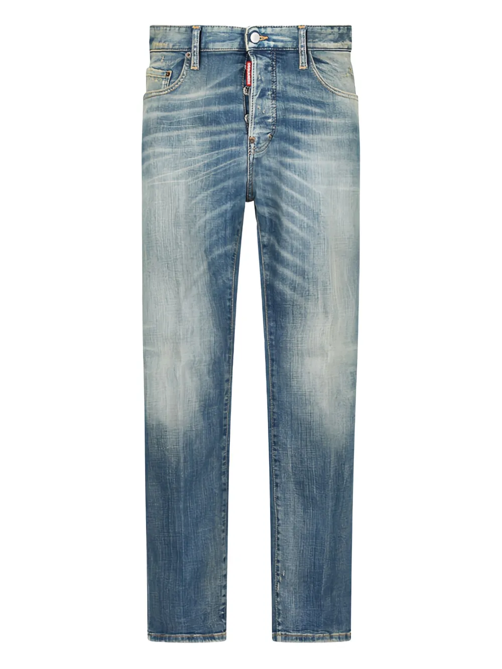 DSQUARED2 faded-wash distressed denim jeans | Blue | Image 1
