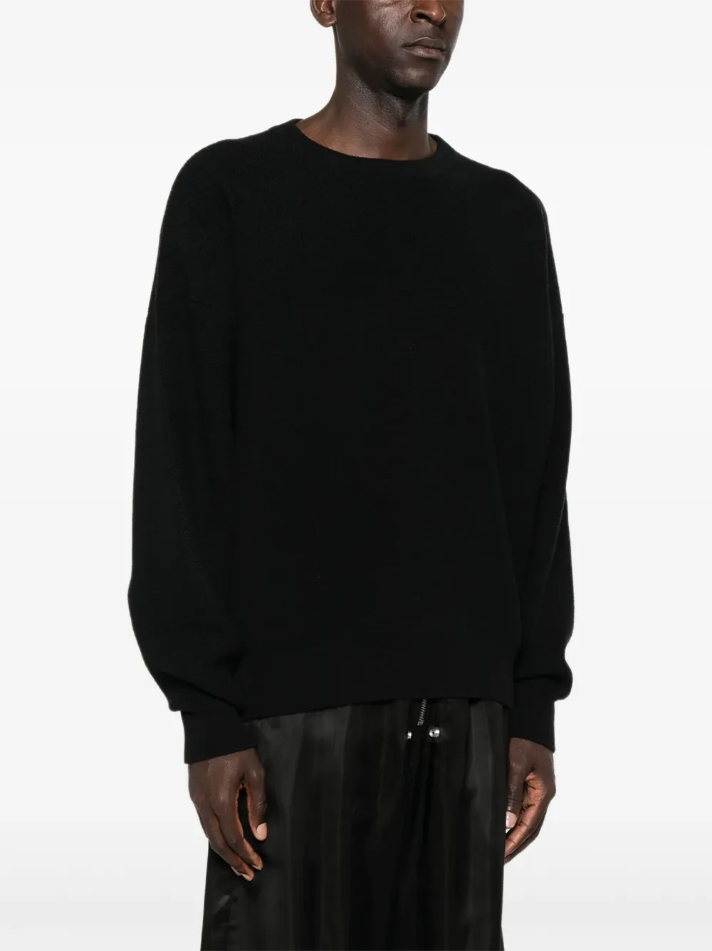 Fear Of God Wollen trui met ronde hals Zwart