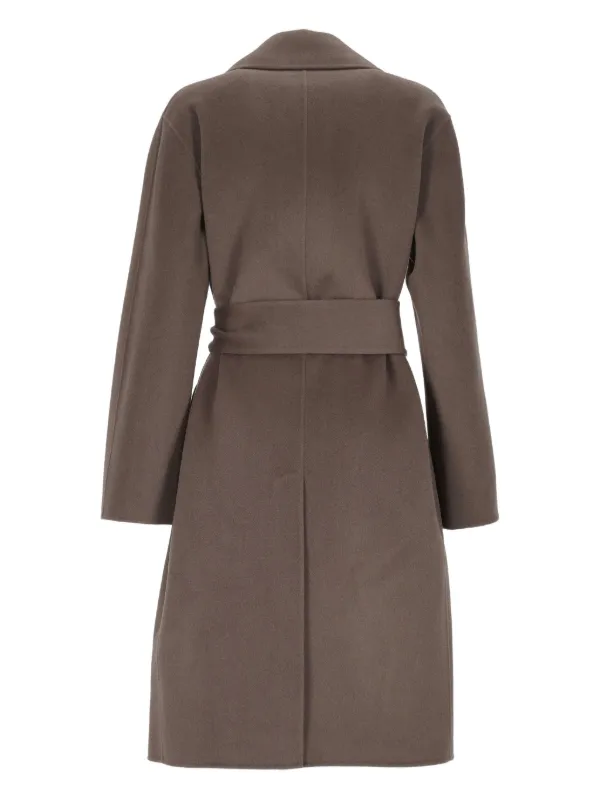 JOSEPH ベルテッド コート | ブラウン | FARFETCH JP
