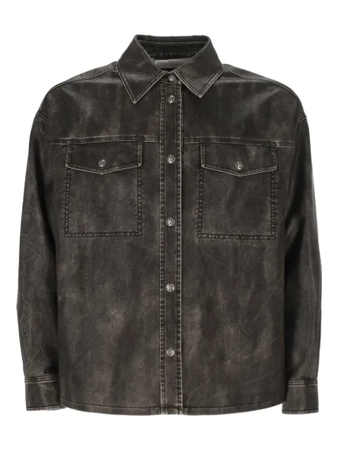 Palm Angels camisa con doble bolsillo