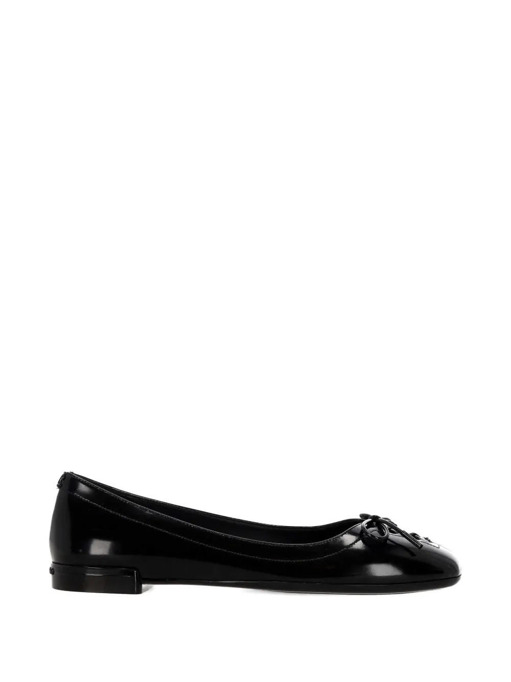Jimmy Choo Scarlett bow-detail ballet flats Black