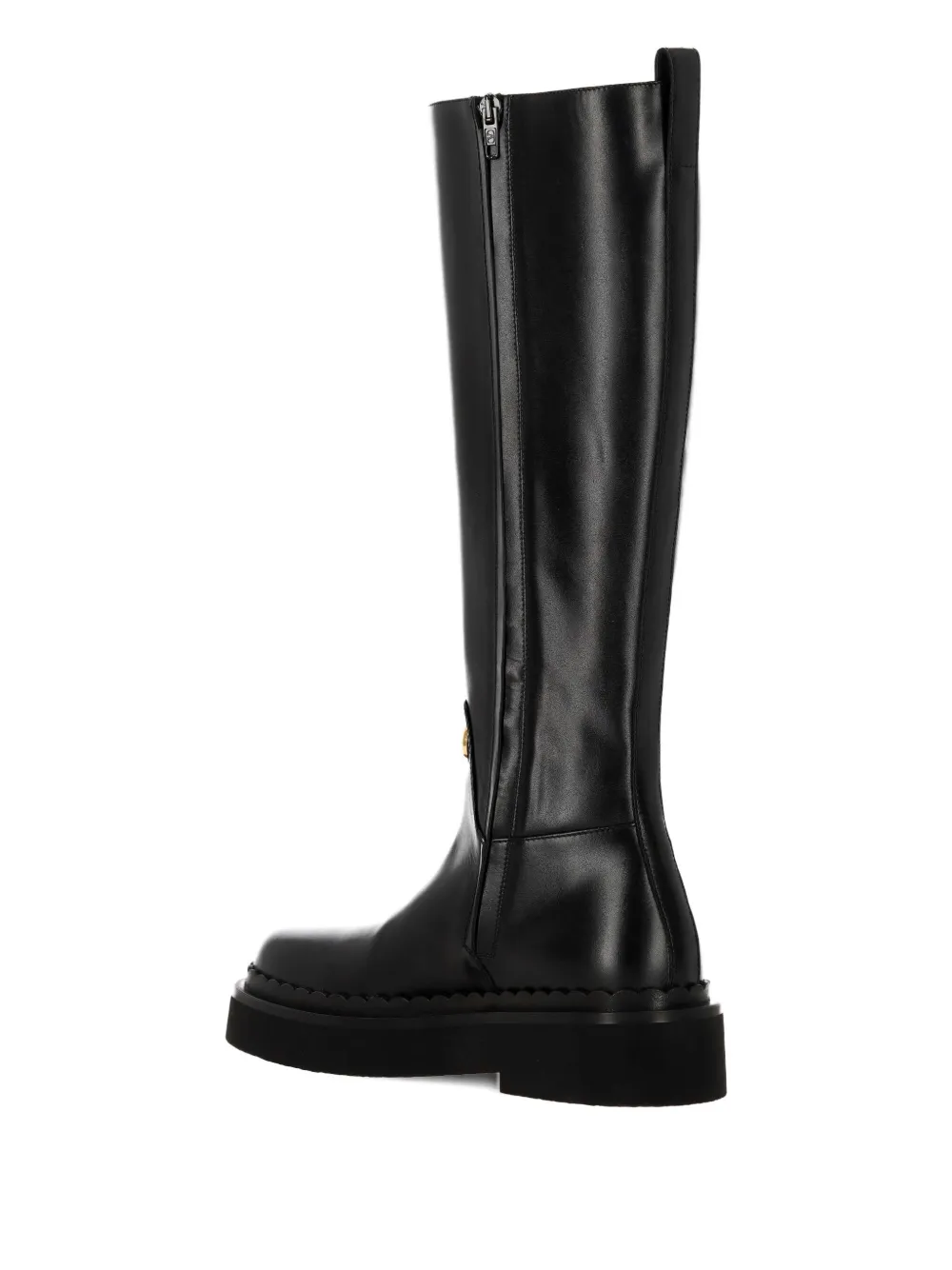 Valentino Garavani Vitello VLogo boots Black