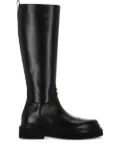 Valentino Garavani VLogo Signature leather boots - Black