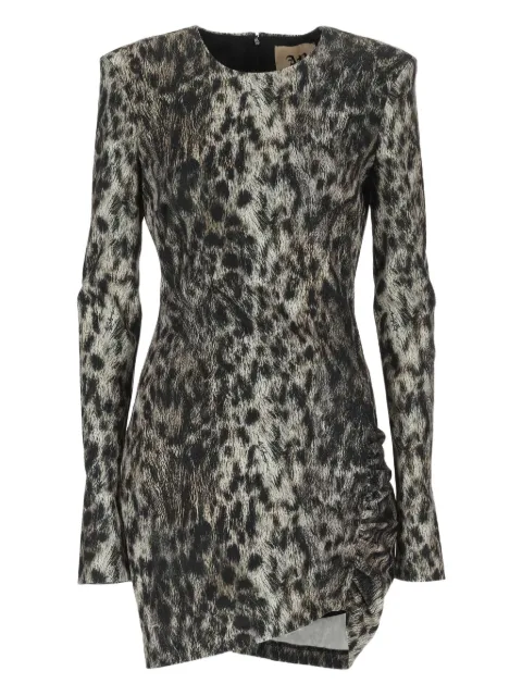 Aniye By leopard-print ruched dress