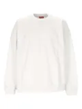 Diesel back-print crew-neck sweatshirt - White