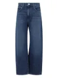 PAIGE logo-patch jeans - Blue