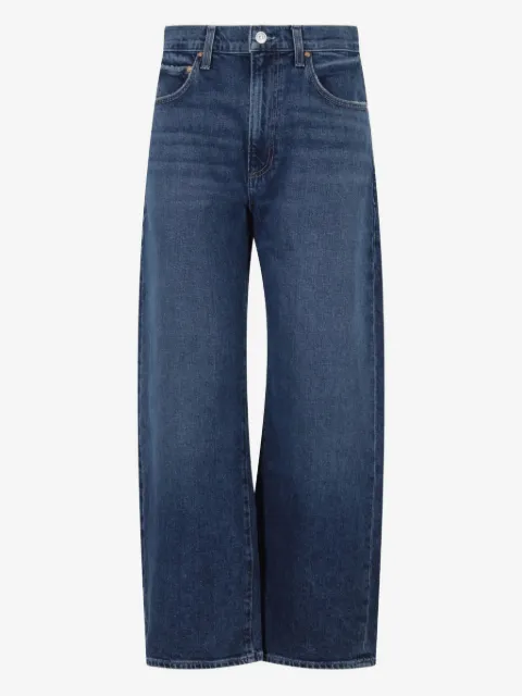 PAIGE logo-patch jeans