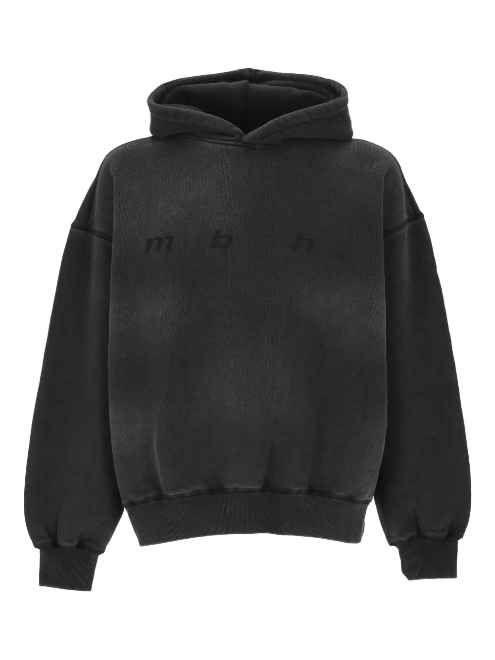 MISBHV Hoodie met gewassen effect Zwart