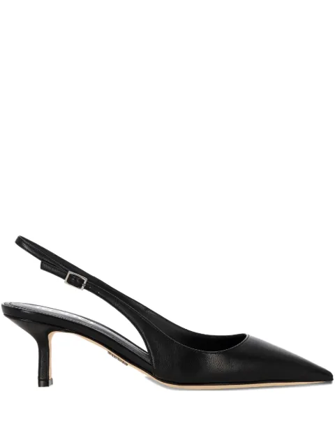 Rodo 35mm slingback leather pumps