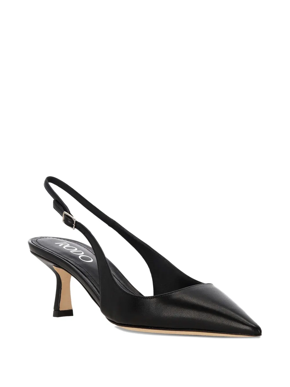 Rodo 35mm slingback leather pumps | Heeled Pumps | Image 2