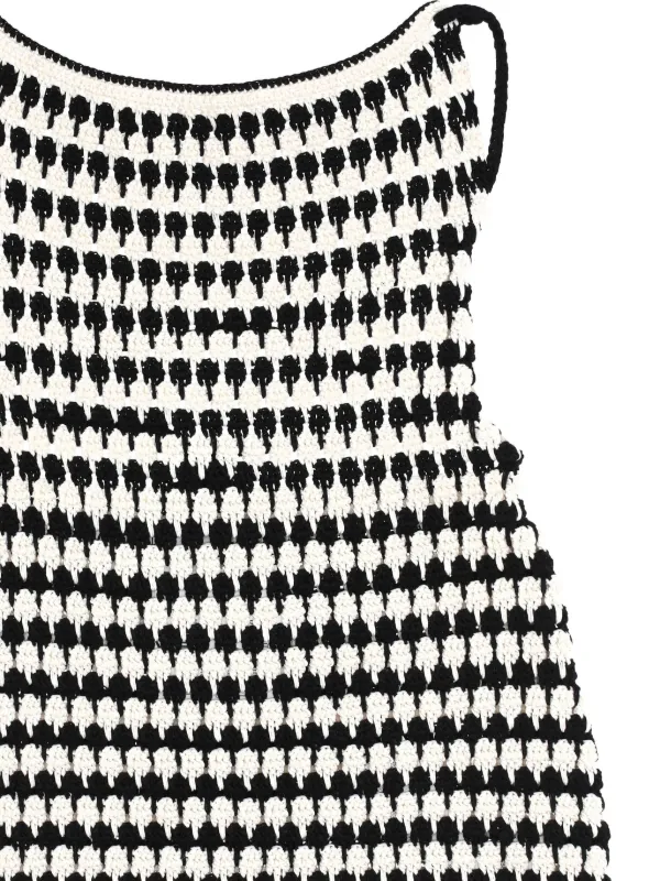 crochet checkered dress Danika Crochet Dress Freda Head