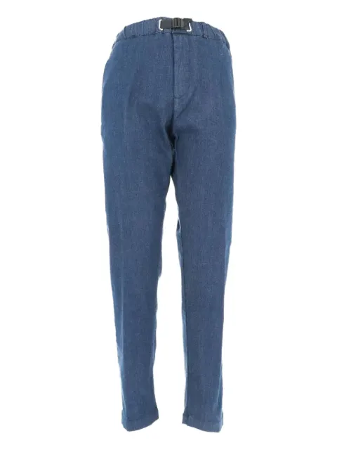 White Sand pantalon droit à boucle