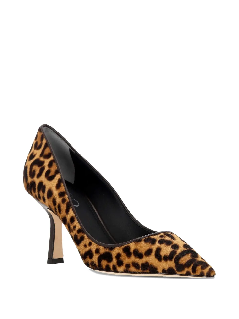 Rodo 60mm Leopard-print Leather Pumps In Neutral