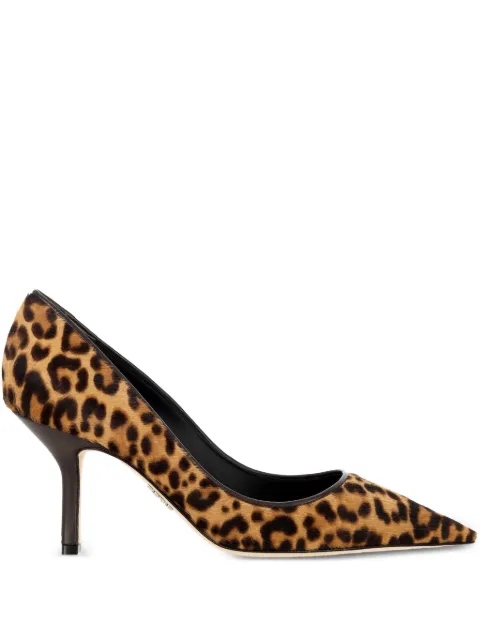Rodo 60mm leopard-print leather pumps