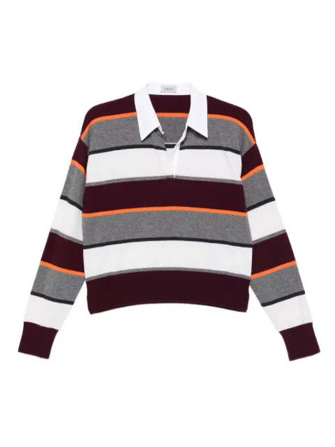 MRZ striped polo top