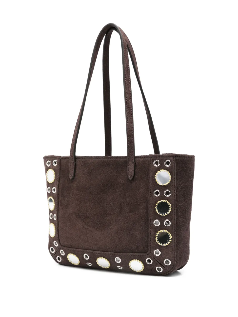 Valentino Brown Nellcote Tote In Brown