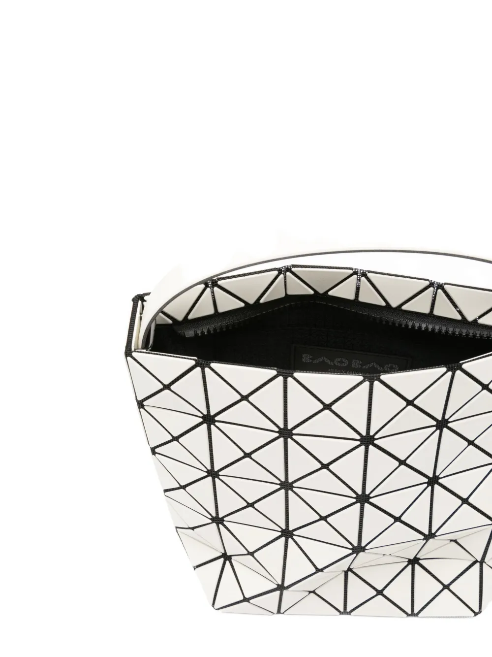 Bao Bao Issey Miyake Geometric-pattern Tote Bag In White