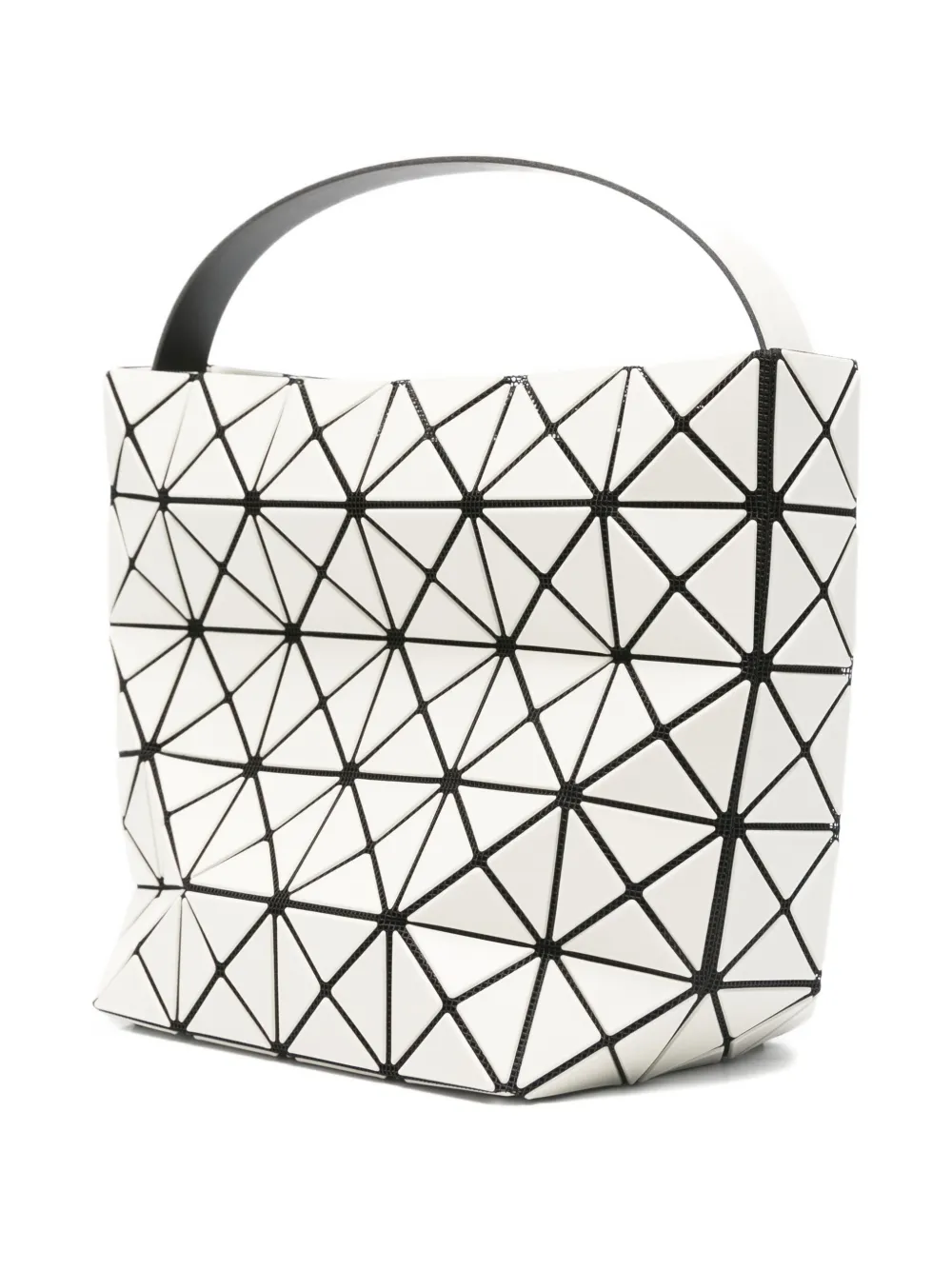 Bao Bao Issey Miyake Geometric-pattern Tote Bag In White