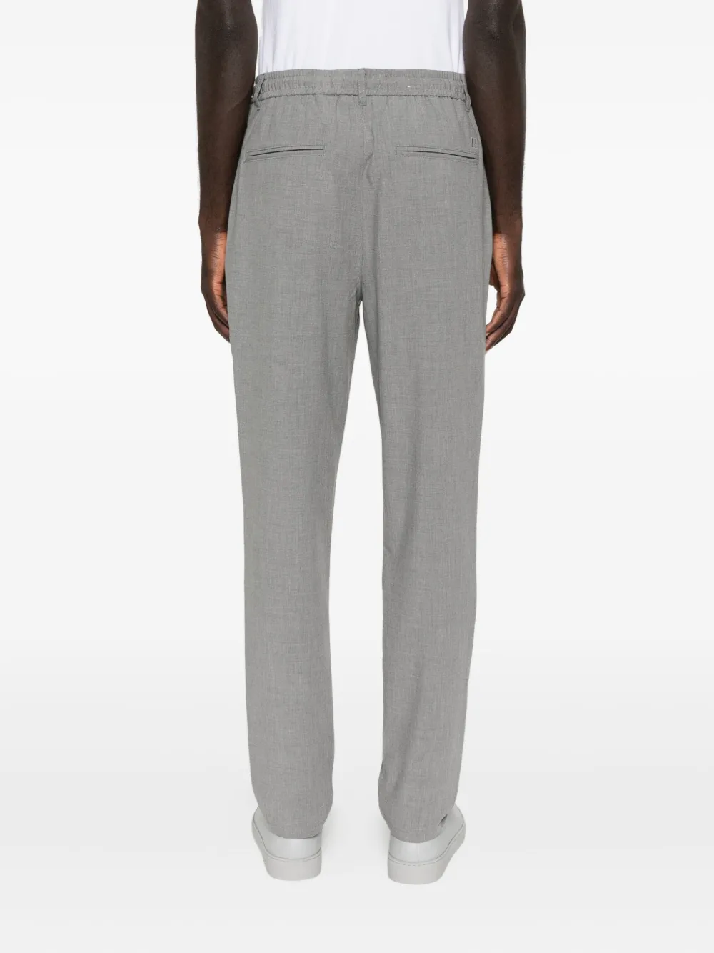 Les Deux Drawstring-waist Straight-leg Trousers In Gray