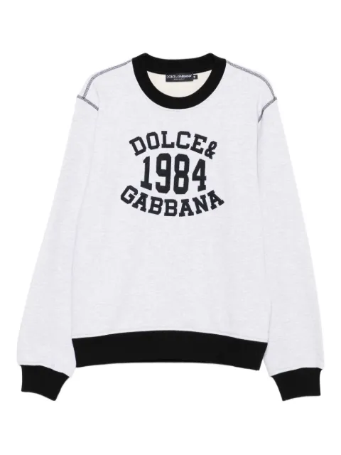 Dolce & Gabbana sudadera con logo bordado