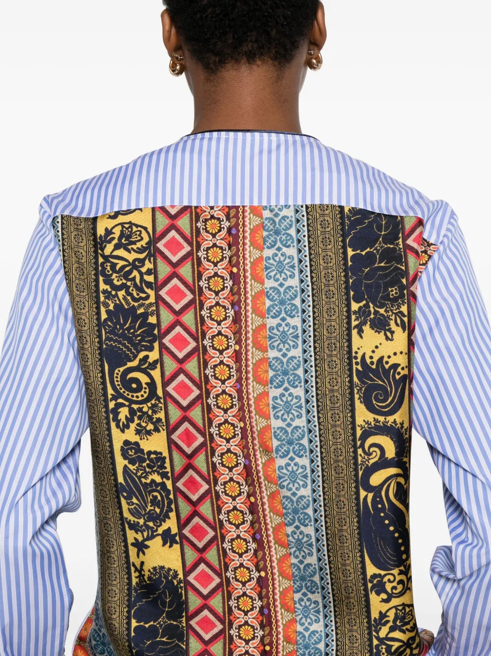 Pierre-Louis Mascia Gestreept katoenen blouse Blauw