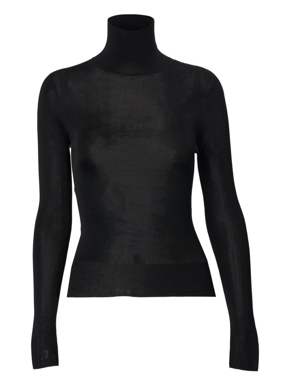Carolina Herrera turtleneck long-sleeve sweater | Black | Image 1