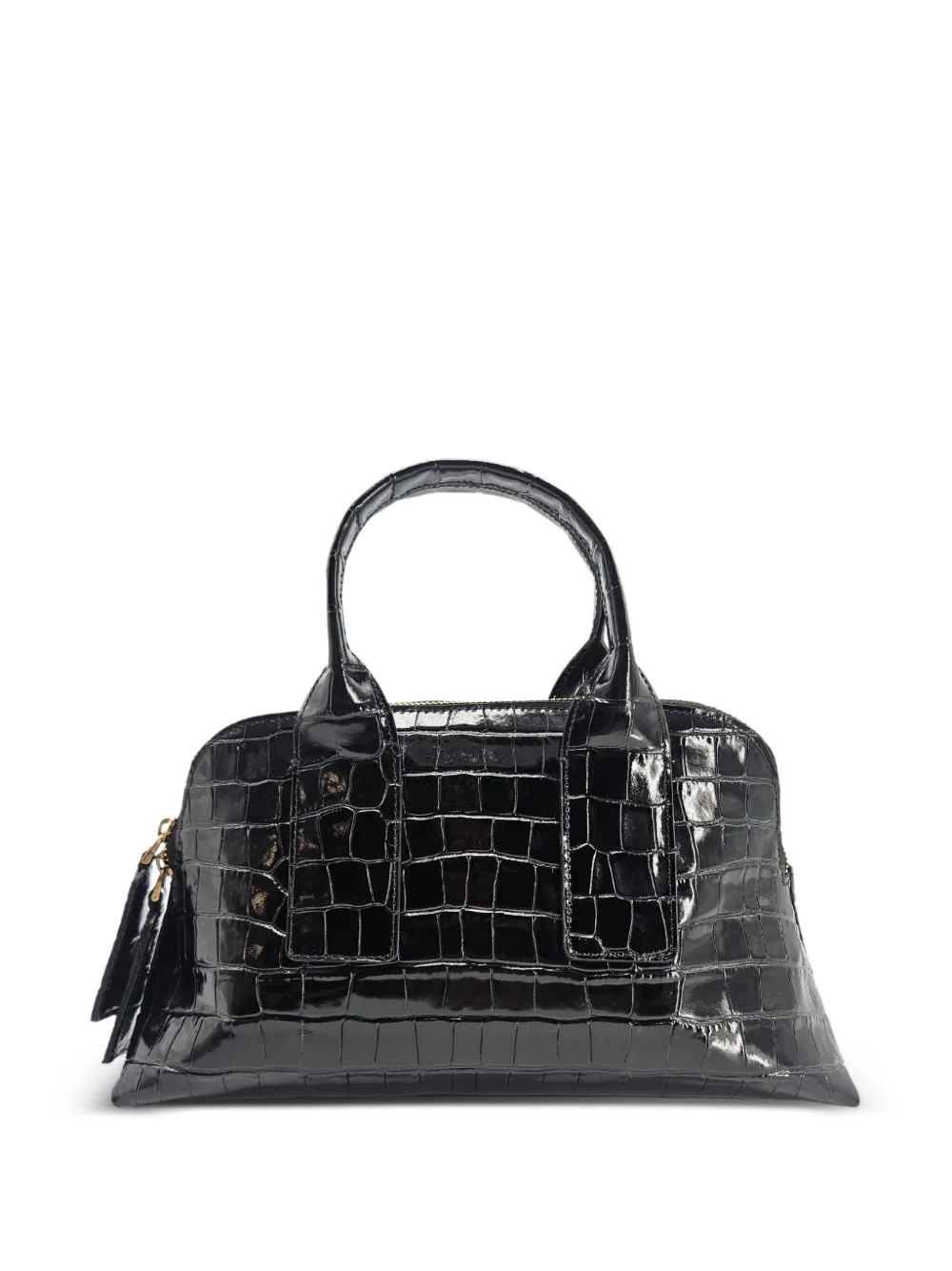 Madison.Maison croc-effect buckled mini bag | Image 2