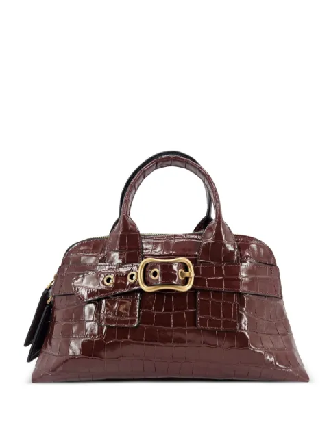 Madison.Maison croc-effect buckle mini bag