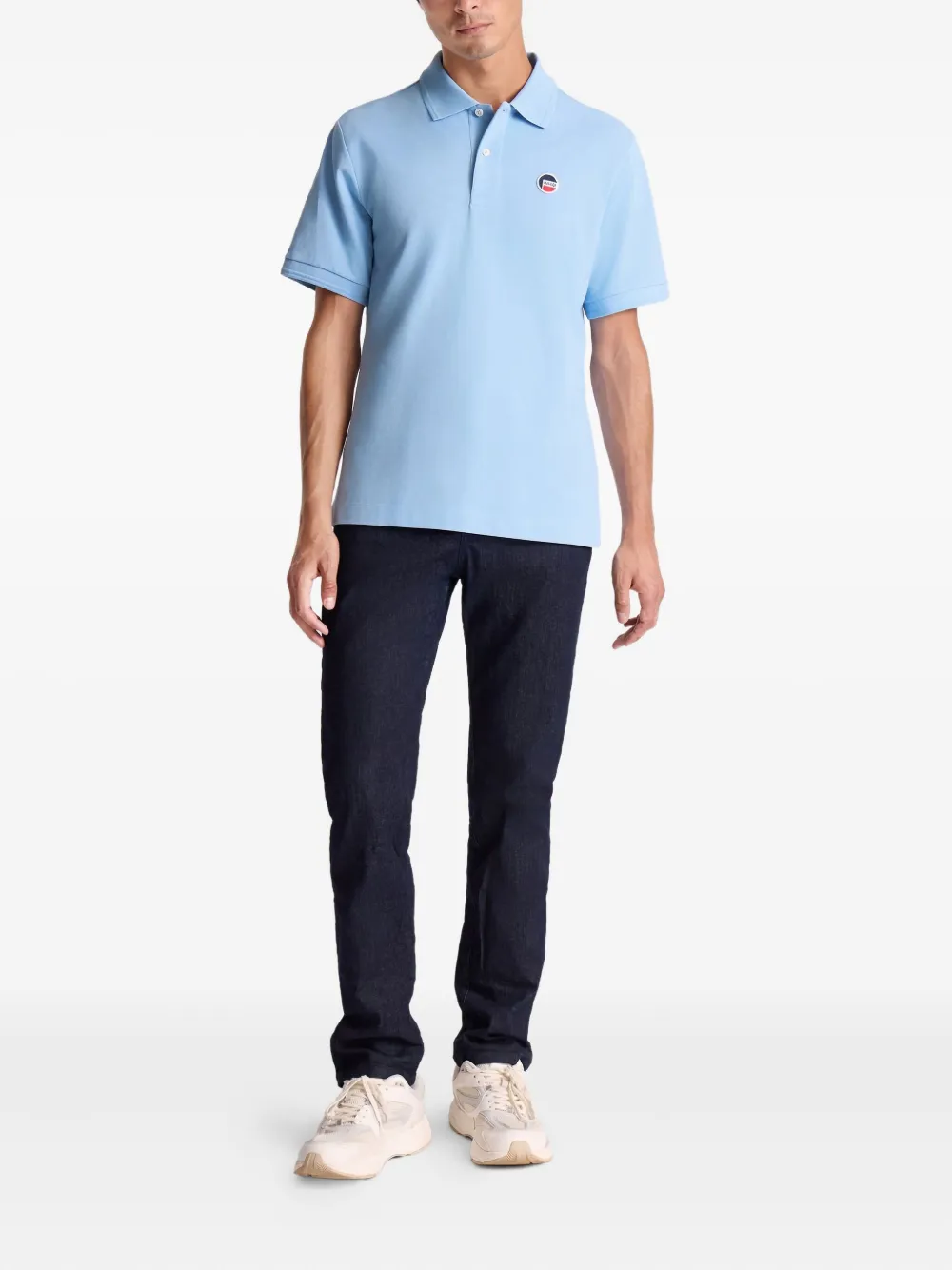 Fusalp Gerlo katoenen poloshirt - Blauw