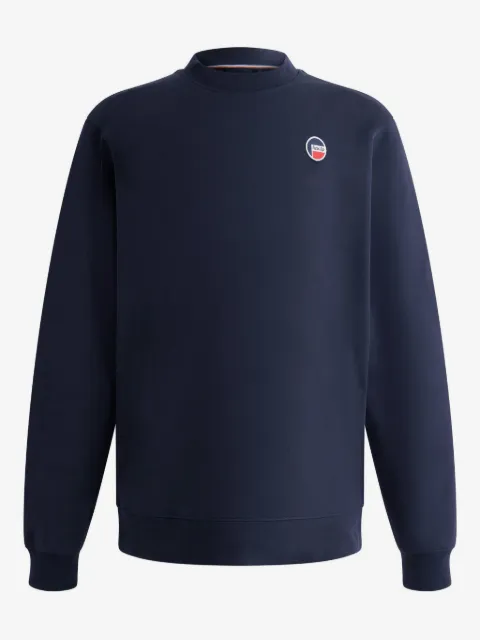 Fusalp sudadera con logo y cuello redondo