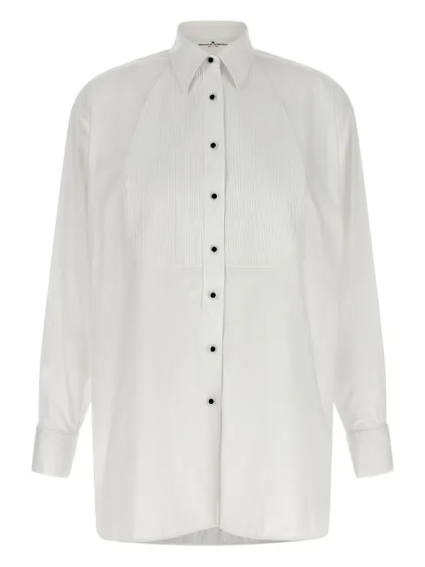 Ermanno Scervino pleated tuxedo shirt