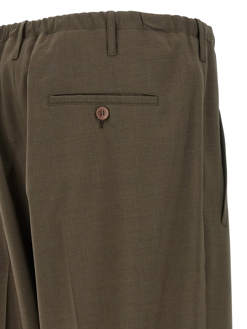 Magliano Broek met geplooide voorkant Bruin