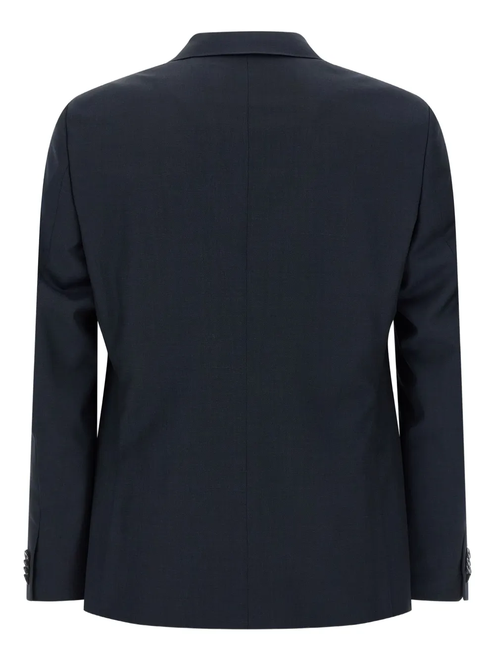 Zegna Wollen geplooid pak Zwart